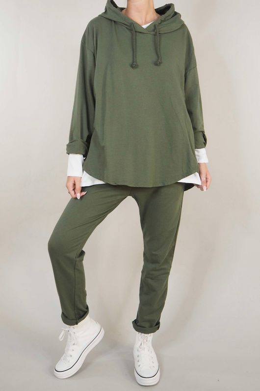 Made in Italy Oris Classic Jogger Khaki -